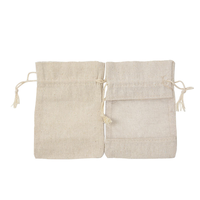 Pochette en coton personnalisée avec logo sérigraphié, cordon de serrage, fenêtre en organza, sac recyclable, petit emballage pour chaussettes, cadeau, sécurité, mariage