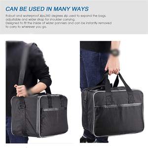 Sacs à bagages de moto pour BMW R1200GS Adv Sacs intérieurs noirs pour R 1200 GS Adventure WATER-COOLED 2013-2017 - Product Image 4