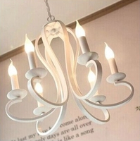Nouveau design de lustre LED en bois rétro pour salon, luminaire suspendu blanc patiné pour intérieur