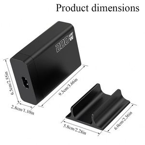 Chargeur électrique 200W pour tablettes Apple, multi-ports, sortie 5V/9V/12V/15V, courant 200W, puissance 200W - Product Image 5