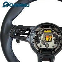 Volant sport en cuir pour Porsche Panamera Macan Cayenne 918 911 971 958 Por S Che GT3 Haute Qualité Plug and Play