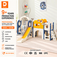Fournisseur OEM ODM de jeux d'extérieur en plastique pour tout-petits : toboggan, balançoire, pont et ensemble d'activités pour importateurs, grossistes, écoles maternelles et crèches