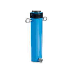 Cilindro hidráulico de carrera larga de efecto simple OMCN 362/EM, retorno por resorte, 420 mm de alto, 30 toneladas - Product Image 1