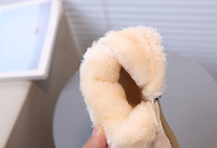 Bottes d'hiver pour filles, style princesse, avec bordure en dentelle, nouvelle collection, semelle souple, tige en PU, doublure en coton, antidérapantes, respirantes et légères