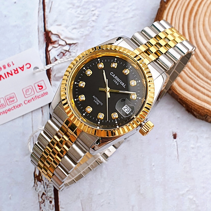 Amazon | TEINTOP （CARNIVALシリーズ） 腕時計 自動巻き 機械式 防水