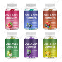 Bonbons gélifiés au collagène Amaz OEM, best-sellers, pour femmes, avec biotine et vitamine C, pour l'hydratation de la peau, l'éclaircissement des taches sombres et la santé des ongles.
