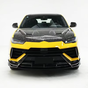 Kit carrosserie pour Urus 4.0T 2018-2019, modèle amélioré, motif tissu déchiré, pare-chocs avant et arrière, capot moteur, découpes pour feux de brouillard, neuf - Product Image 6