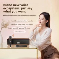 Sistema de Sonido Karaoke para el Hogar, Micrófono Inalámbrico, Kit de Selección de Canciones