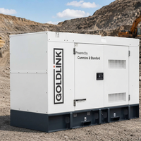 Groupe électrogène diesel silencieux Goldlink Power Manufacturer Supply 145 kVA/116 kW, générateurs, production d'énergie, alternateur sans balais