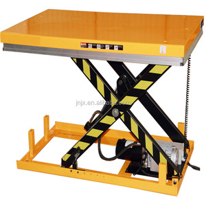 Shandong JUXIN 2m 4m 5m 3ton 5ton 8ton 10ton hidráulica pequeña solo tijera arreglar estacionario de la mesa elevadora con bajo costo - Product Image 2