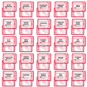 50 cartes d'interaction personnalisées <span class=keywords><strong>pour</strong></span> couples, petites cartes de questions mutuelles <span class=keywords><strong>pour</strong></span> un <span class=keywords><strong>jeu</strong></span> de conversation en boîte en carton coloré - Product Image 3