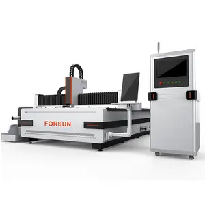 Máquina de corte a laser da fibra 4kw com ipg, cortador do laser da potência do raycus