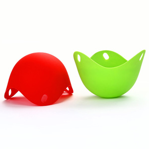 Tazas de silicona económicas sin BPA para cocinar huevos pochés y vaporizador de huevos con soporte de anillo, aptas para lavavajillas y ecológicas - Product Image 1