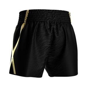 Sublimation Polyester Thailand <b>Grappling</b> Thai Boxing Fight Custom Logo Boxing Fabric Muay Thai <b>Shorts</b> - Product Image 2