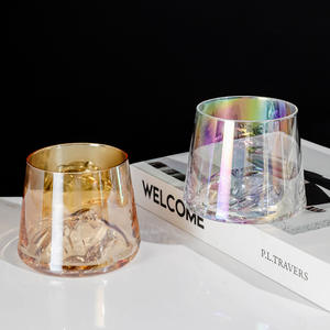 Tazza di birra di vetro trasparente ad alto borosilicato creativa Fujiyama Wine Vodka Whiskey Cup con la montagna all'interno di un bicchiere tazze - Product Image 3