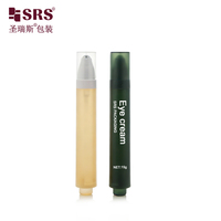 Sérum pour les yeux de haute qualité 15 ml avec design marche/arrêt, lotion pour la croissance des cheveux, emballage à bille sans air