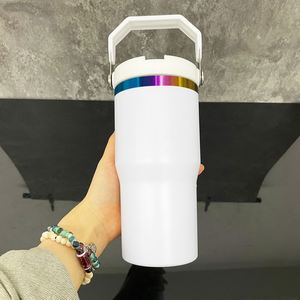 20oz Glossy Tumbler Water <b>Bottle</b> Vacuum Insulated Kids for Laser Engraving - Product Image 3