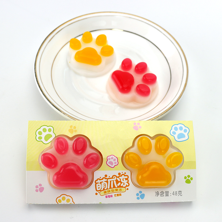 cat paw jelly