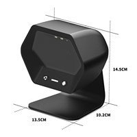 NETUM Desktop QR Barcode Scanner Omnidirectionnel 2D 1D Bar Code Reader pour Supermarché Bibliothèque Magasin D-8600