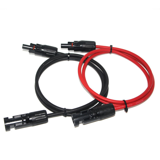 Solar Panel Extension Cord Cable 4mm2 6mm2 Solar Female and Male Connector Cable