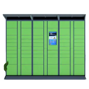 Parcel Deliver Locker Parcel Locker Outdoor Electronic Code Intelligent Smart Delivery Parcel Storage Cabinet Lockers
