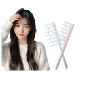 Foldable Fluffy High Cranial Top Styling <b>Comb</b> Plastic Handle Antlers Hair Slit <b>Comb</b> <b>Wide</b> Teeth for Easy Hair Root Fluffing - Product Image 1