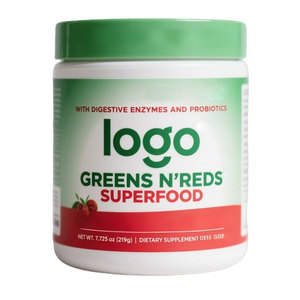 Hữu cơ toàn Bộ thực phẩm chế độ ăn uống bổ sung siêu xanh và màu đỏ bột củ cải đường bột màu đỏ và màu xanh lá cây Superfood bột - Product Image 1