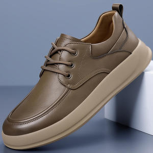 Zapatos Casuales de Cuero para Hombre 2026, Cuero Genuino, Suela y Parte Superior Suaves, Venta al Por Mayor y Dropshipping (Disponible en una Sola Pieza) - Product Image 1