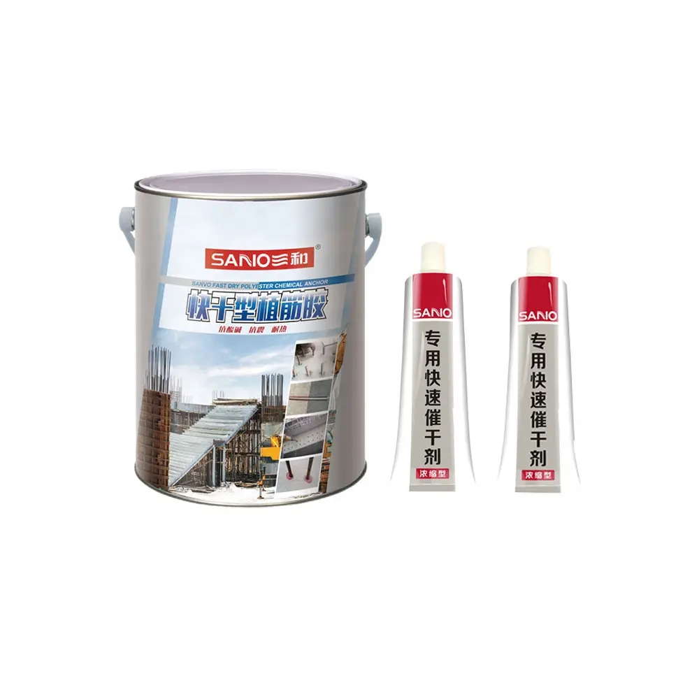 SANVO Chemical Anchor Fast-drying reinforcing adhesive two-component