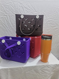 Nouveau <span class=keywords><strong>sac</strong></span> <span class=keywords><strong>de</strong></span> <span class=keywords><strong>plage</strong></span> pour bébé en caoutchouc, <span class=keywords><strong>petit</strong></span> <span class=keywords><strong>sac</strong></span> <span class=keywords><strong>de</strong></span> <span class=keywords><strong>plage</strong></span> mignon avec nœuds, imperméable, en EVA, pour l'été en plein air - Product Image 3