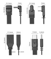 Kabel Ekstensi USB 2.0 OTG Tipe C Sudut Datar 90 Derajat (Male to Female) 5-30cm untuk Ponsel & Komputer