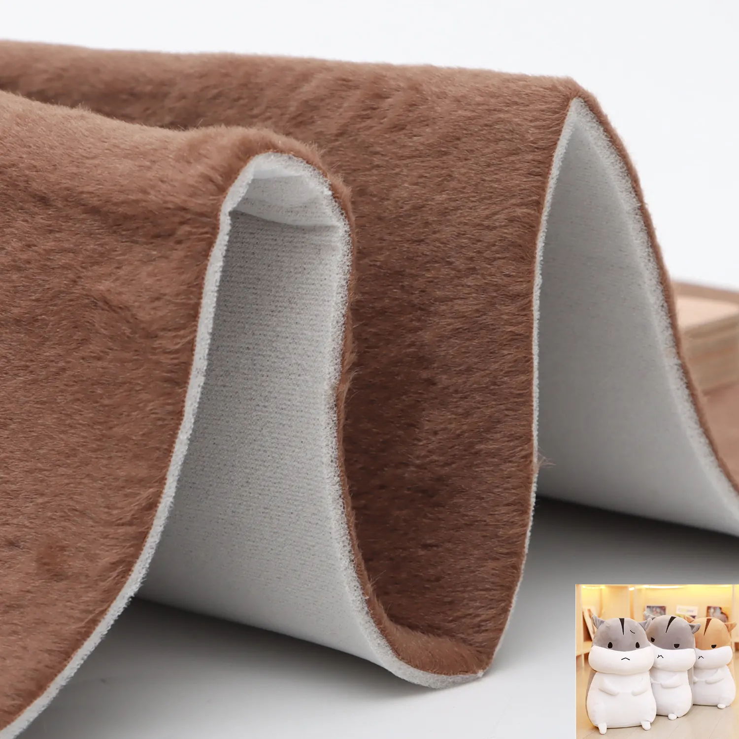 Tissu Composite à trois couches pour jouets en peluche, offre spéciale