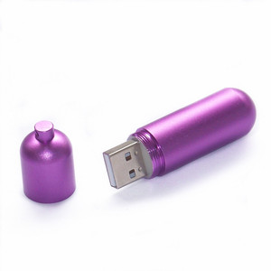 Số lượng lớn giá rẻ nhà máy trực tiếp thép không gỉ kim loại USB Flash Drive Pill Shape với OEM Logo 8GB - Product Image 6