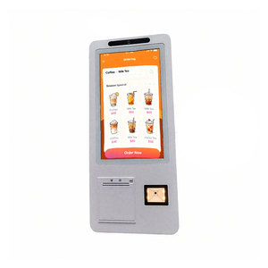 Kiosque de paiement automatique tout-en-un de 27 pouces avec écran tactile, prise en charge de <span class=keywords><strong>la</strong></span> numérisation automatique, paiement par carte et paiement mobile pour les supermarchés - Product Image 1