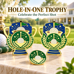 Marqueur de golf magnétique double face avec marqueur central amovible de 25 mm pour cadeaux d'événements de golf d'entreprise - Product Image 1