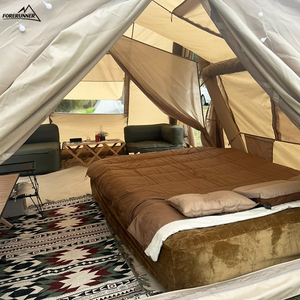 Tenda gonfiabile antivento e impermeabile del precursore 13sqm della famiglia con il disegno del triangolo per le gite all'aperto - Product Image 6