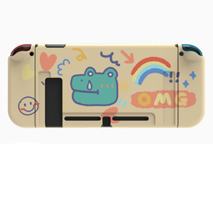 Nouvelle coque de protection à motif requin de dessins animés pour manette de jeu <span class=keywords><strong>Nintendo</strong></span> <span class=keywords><strong>Switch</strong></span> / <span class=keywords><strong>Lite</strong></span>, <span class=keywords><strong>accessoires</strong></span> de coque mignons - Product Image 2