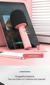 Micrófono Inalámbrico Portátil Q13, Altavoz HiFi, Mini Micrófono y Altavoz Exterior, Micrófono Inalámbrico Bluetooth <span class=keywords><strong>para</strong></span> Teléfono Móvil - Product Image 4