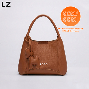 Borsa a Tracolla Mini in Vera Pelle LZ, Borsetta con Manico Superiore e Tracolla Regolabile, Sac à Main - Product Image 6