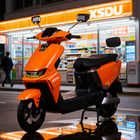 Nouvelle Moto Électrique 2026 pour Adultes, 1000W 60V20Ah, Freins à Disque Doubles, Phare LED, Moto Électrique Portable pour Trajets Quotidiens