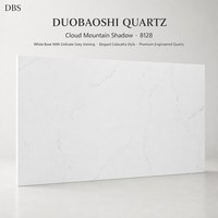 Grande dalle de quartz blanc Calacatta pour comptoirs de cuisine intérieurs, dessus de meuble-lavabo, dessus de table, revêtement mural moderne, écologique, certifiés complets