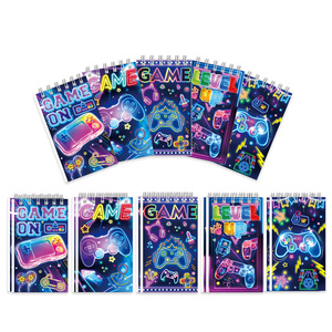 Game Console Notepad Spiral <b>Mini</b> <b>Notebook</b> 10Pcs 6x10cm Digital Printing Game Theme Diary For Students - Product Image 4