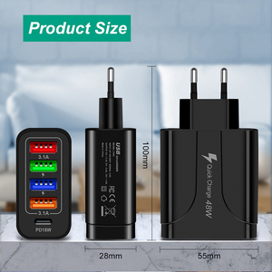 5V 3A USB tipo C cargador PD carga rápida para iPhone 13 12 <span class=keywords><strong>Xiamo</strong></span> Samsung teléfono móvil adaptador de pared USB C cargador - Product Image 4
