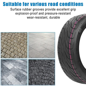 Neumático sin cámara 70/65-6.5 de repuesto para patinete eléctrico Segway <span class=keywords><strong>Ninebot</strong></span> <span class=keywords><strong>Mini</strong></span> <span class=keywords><strong>S</strong></span> <span class=keywords><strong>Pro</strong></span> <span class=keywords><strong>S</strong></span>, neumáticos autoequilibrados - Product Image 5