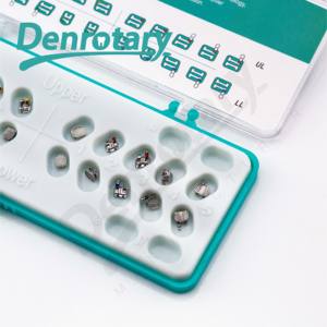 Gli elastici a catena elettrica a due colori di fabbrica legano le staffe a catena ortodontiche colorate per l'igiene orale multiuso dei denti - Product Image 3