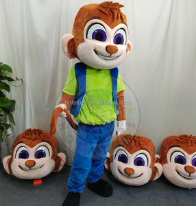 Hola Costumes de mascotte de <span class=keywords><strong>perroquet</strong></span> <span class=keywords><strong>bleu</strong></span> de haute qualité pour adultes - Product Image 4