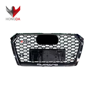 Cadre en fibre de carbone nid d'abeilles, grilles noires pour <span class=keywords><strong>Audi</strong></span> <span class=keywords><strong>A4</strong></span> B9 Rs4, calandre 2017 2018 2019 2020 - Product Image 1