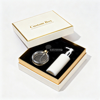 Coffret de parfum de luxe fait main, boîtes de parfum vides personnalisées de luxe avec couvercle amovible