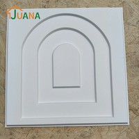 Panneaux muraux intérieurs 3D modernes en PVC, imperméables et gaufrés, pour la décoration du salon et de la chambre