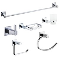 Porte-serviettes mural en acier inoxydable 304 noir, design moderne et durable, pour hôtels